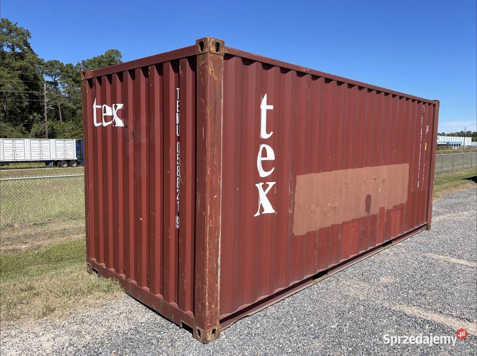 Kontener morski magazynowy 20DV 6 metrowy Radomsko sprzedam