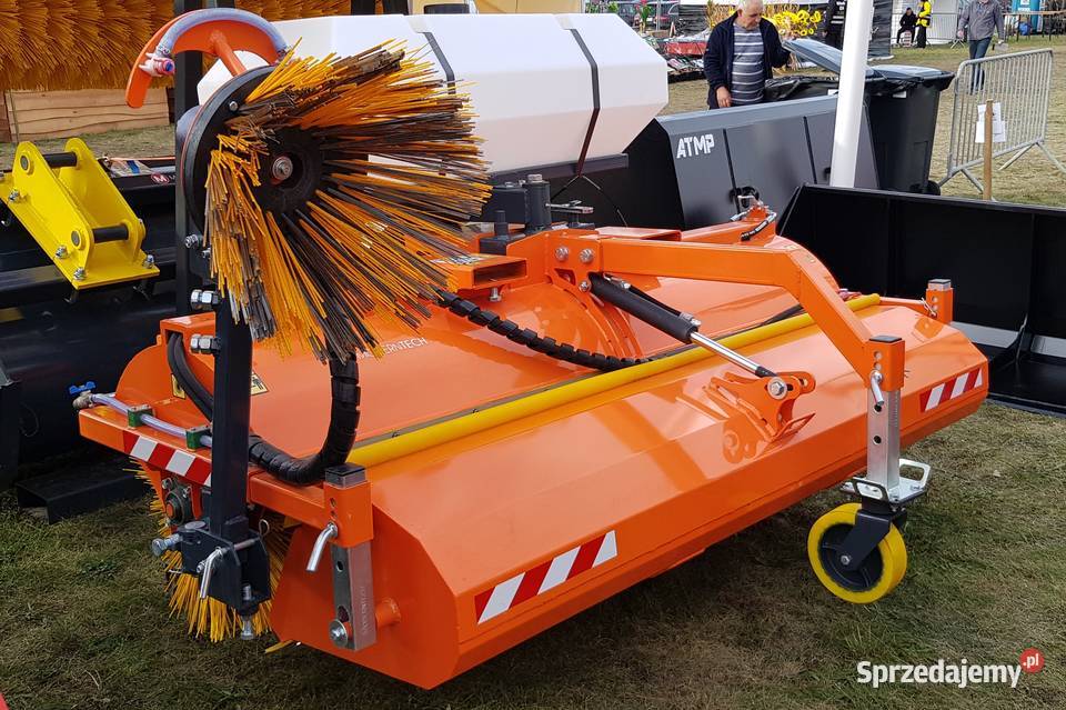 Hydrauliczna zamiatarka ZML120 z koszem i