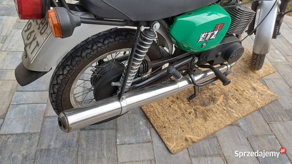 MZ ETZ 150 zarejestrowana Zduńska Wola w całości