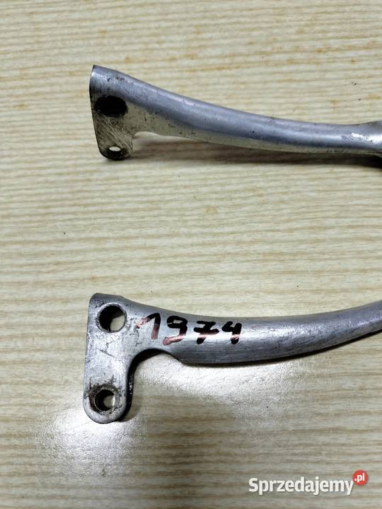 Oryginalne aluminiowe klamki Komar motorynka Łubno