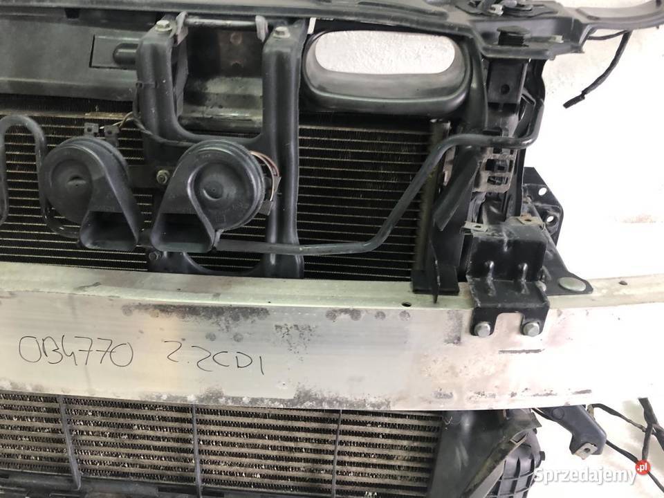PAS PRZEDNI CHŁODNICE 2035001693 MERCEDES W203 osobowe Wentylatory chłodnic klimatyzacji wielkopolskie