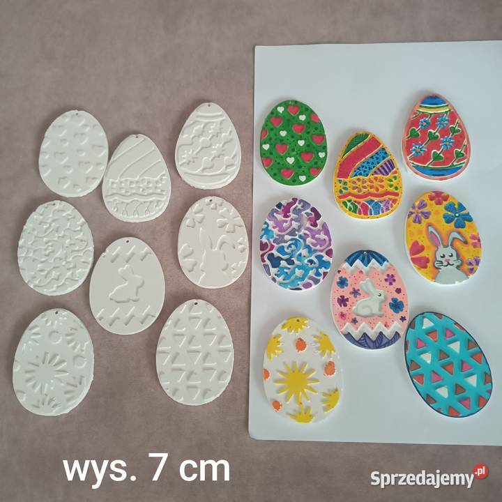 Zawieszki figurki gipsowe do samodzielnego Krosno