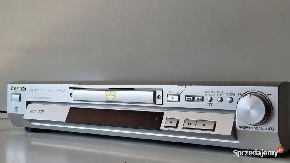 Panasonic CD DVD odtwarzacz DVDRV31 rv 31 wielkopolskie Międzychód