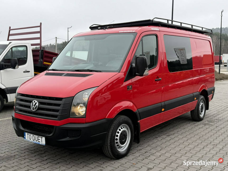 Volkswagen Crafter Brygadówka Doka 6 osób L2H1 świętokrzyskie Widełki sprzedam
