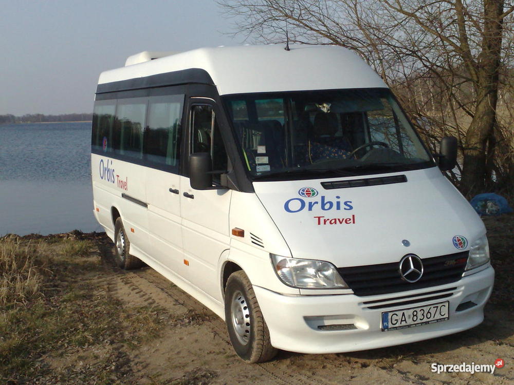 busa Mercedes Sprinter 2002r 316 Cdi 18 osobowy podlaskie Sejny