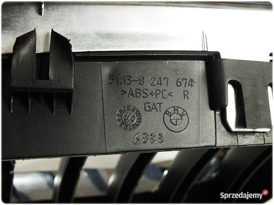 Oryginalne Nerki Grill BMW X5 E53 19992003 Prawa Maski lubuskie Żary