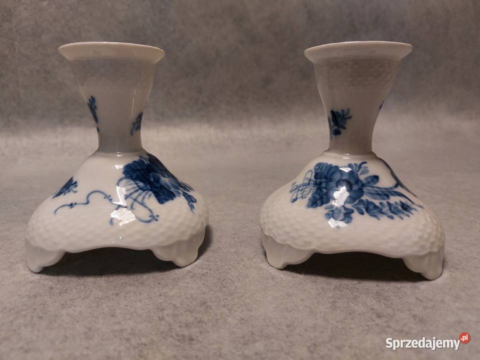 ROYAL COPENHAGEN 101711 Świecznik Blue Flower Zakopane sprzedam