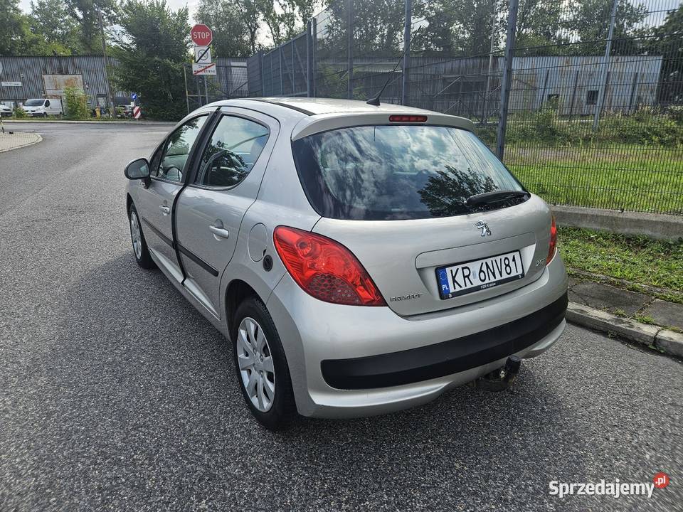 Peugeot 207 14 benzyna gaz lpg automat hak klima immobilizer małopolskie Kraków