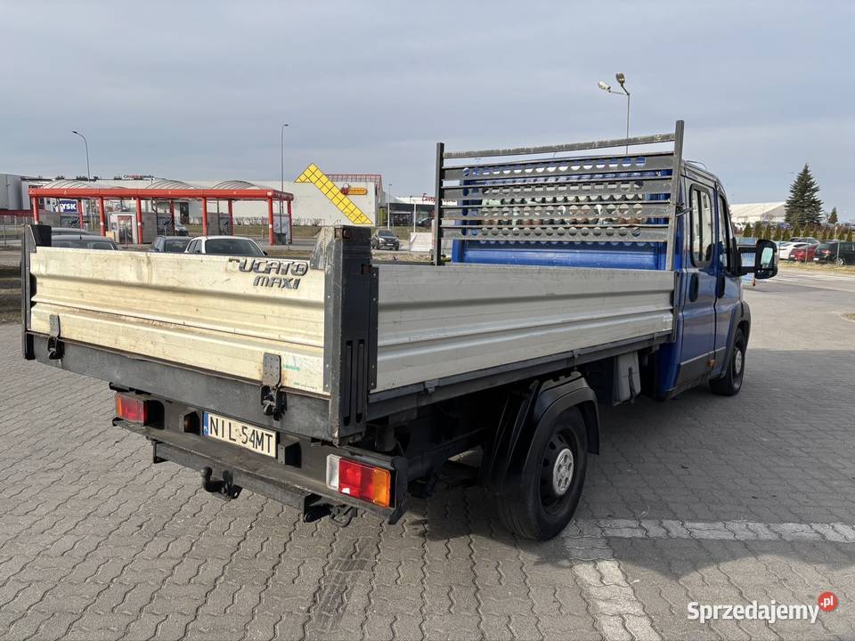 Fiat Ducato Doka Wywrotka 30 Mjet I wtasciciel wspomaganie kierownicy Iława