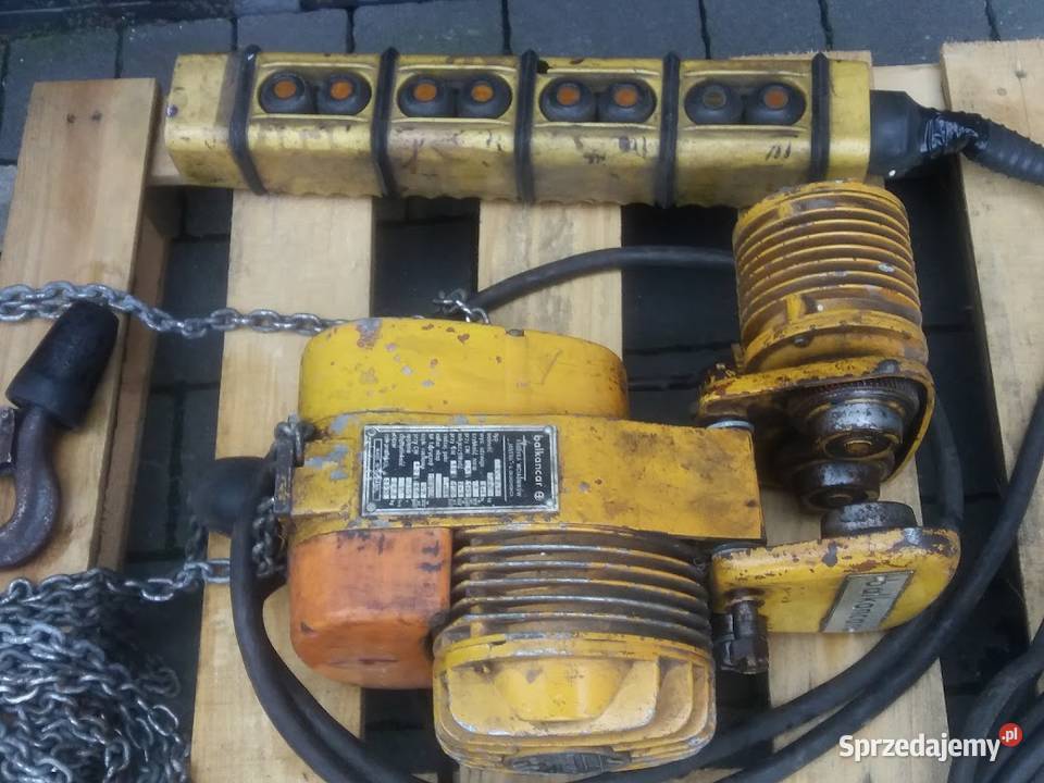 Wciągarka łańcuchowa elektryczna 250 Balkancar Rawicz