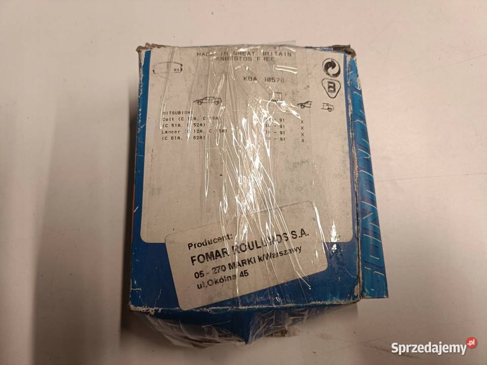 Mitsubishi Colt II III Lancer III PRZEDNIE osobowe Rudka