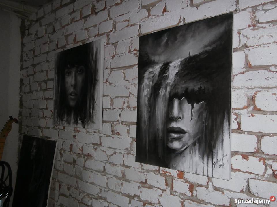 abstrakcja nowoczesny surrealizm twarz kobiety Warszawa sprzedam