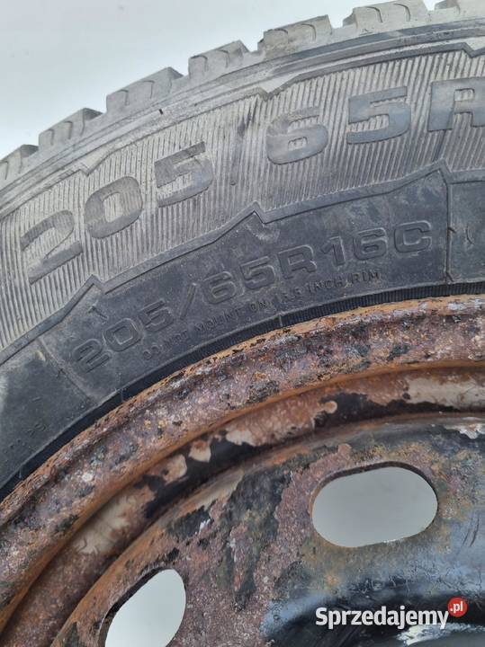 KOŁO ZAPASOWE Zapas Renault Trafic III felga stalowe Rudka