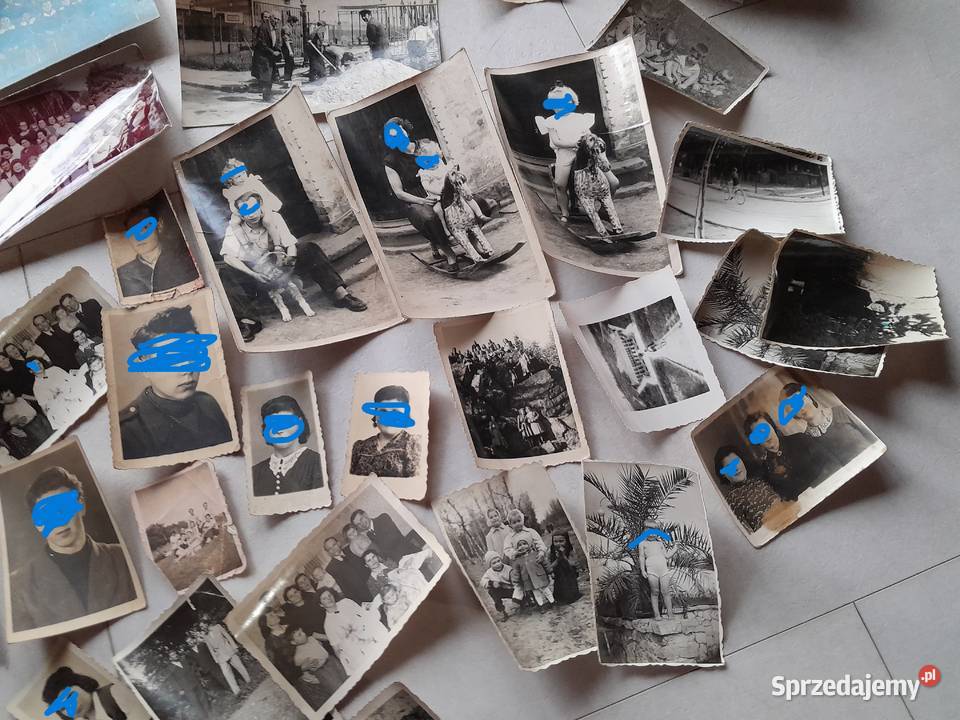 Stare zdjęcia powojenne PRL wczesny PRL zestaw Dąbrowa Górnicza