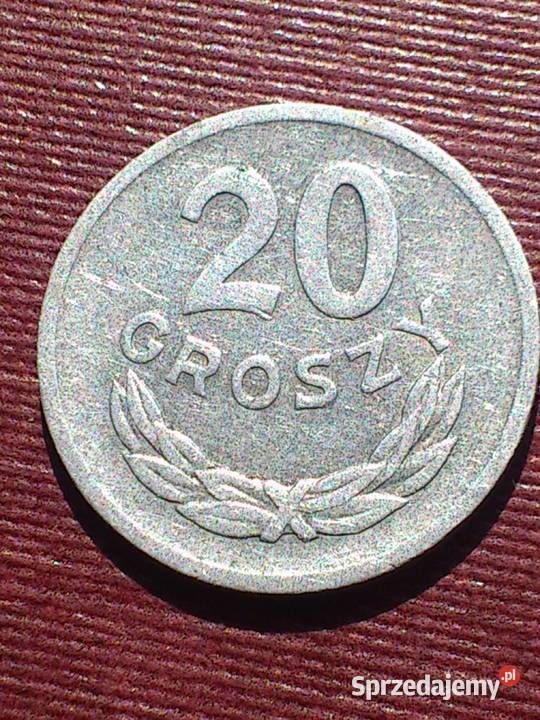 Moneta 20 Groszy 1971 PRL