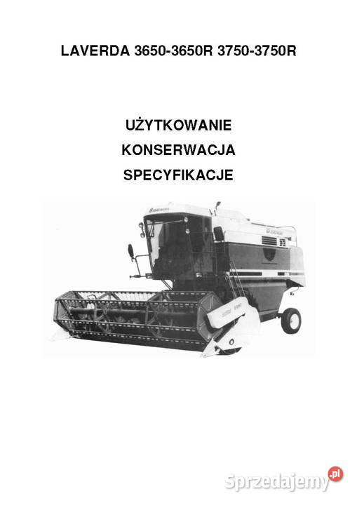 Laverda1950 2050 2350 2560 2760 L Instrukcja Szamotuły