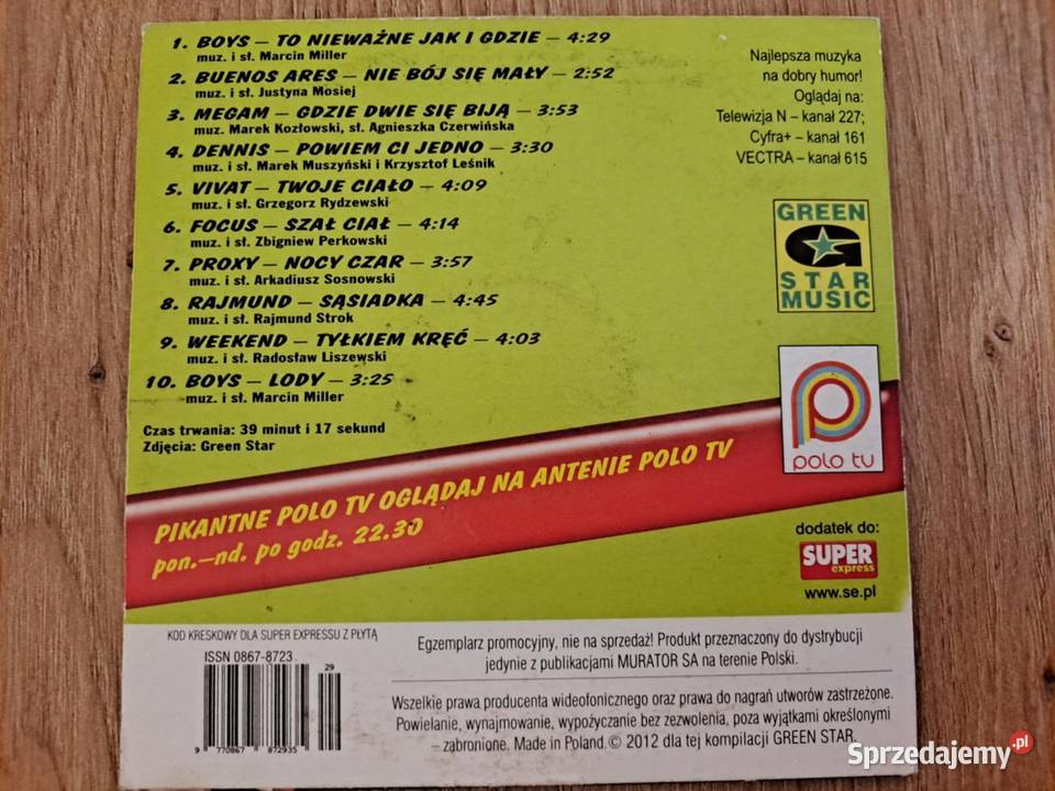DISCO POLO Pikantne hity vol13 CD 2012 Boys CD Płyty i kasety Kraków