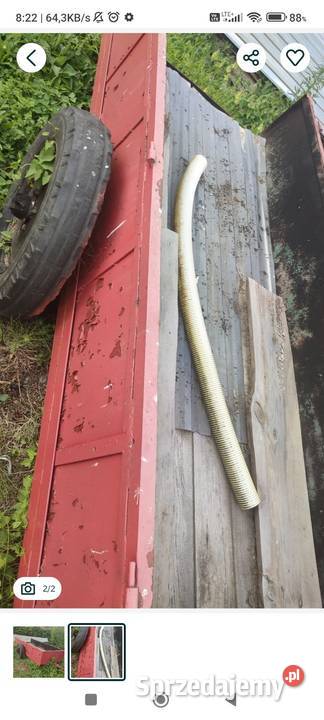 Przyczepa kołówka solidna Brzostek