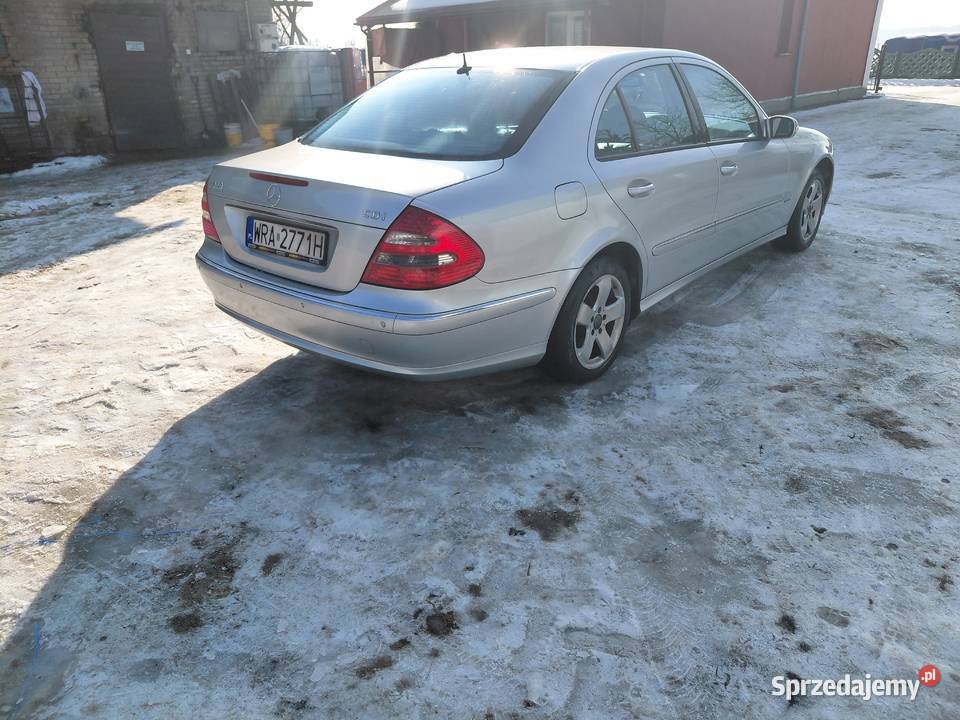 Mercedes Benz w211 E klasa 32 cdi Avangarde 204KM mazowieckie Iłża