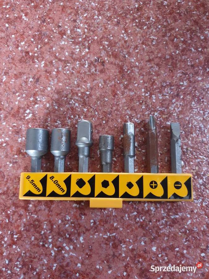 Wiertła bity 30 akcesoriów małopolskie Przyszowa