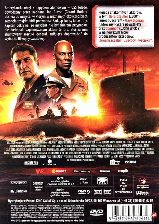 OCEAN OGNIA GERARD BUTLER Kalisz