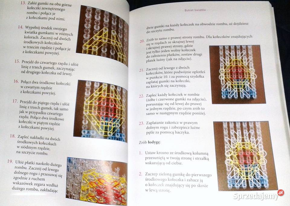 Magiczne gumki loom Ozdoby John McCann Becky miękka lubelskie Chełm