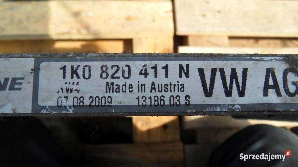 VOLKSWAGEN CADDY III 10r chłodnica klimatyzacji
