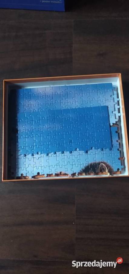 Puzzle ułożone 1000 elementów śląskie