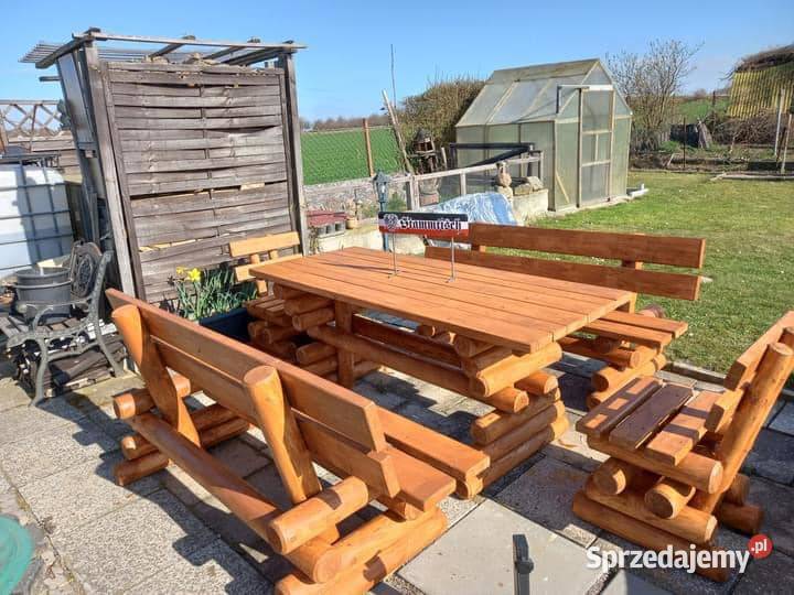 Meble ogrodowe restauracje knajpy itp producent drewno Wrocław