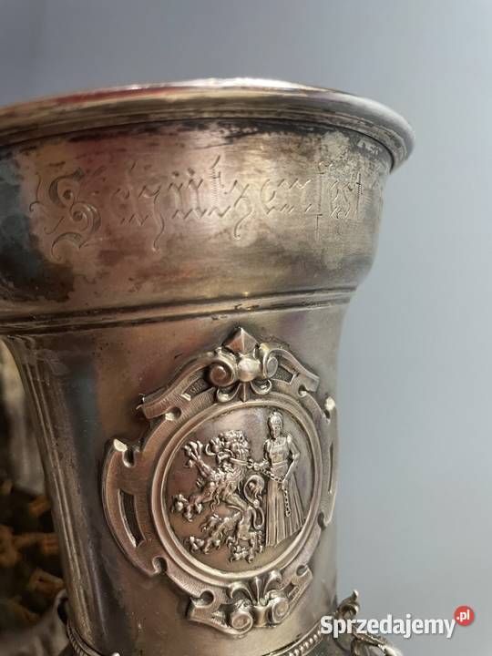 Puchar strzelecki z Frauenfeld 1890 Antyki, Sztuka, Kolekcje dolnośląskie