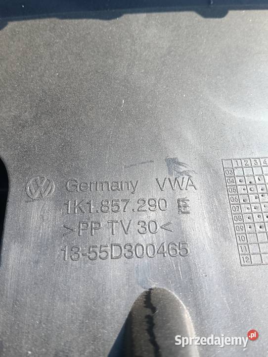 Schowek pasażera golf 6 osobowe lubelskie Wąwolnica