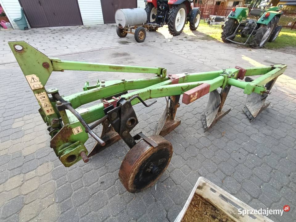 Pług Bomet 4skibowy stan nowe lemisze transport sprzedam
