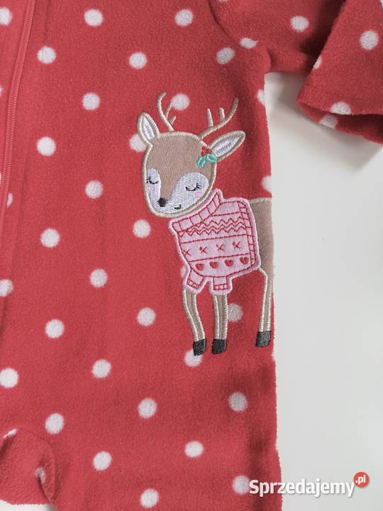 Pajac ciepły Święta Bożego Narodzenia 62 Katowice