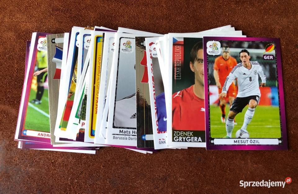 Naklejki do albumu z piłkarzami EURO 2012 Kultura i Rozrywka