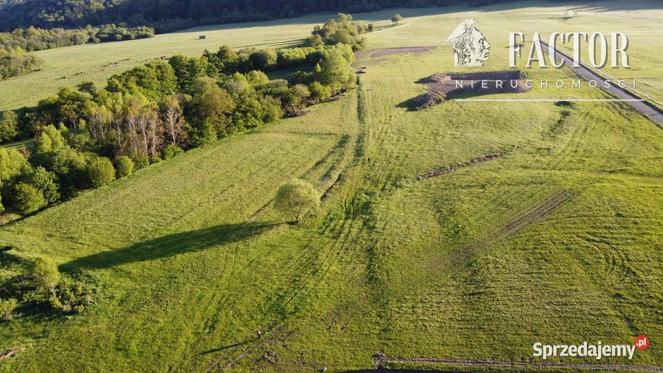 Uście Gorlickie działka budowlana 40 a 1163S2025 sprzedam