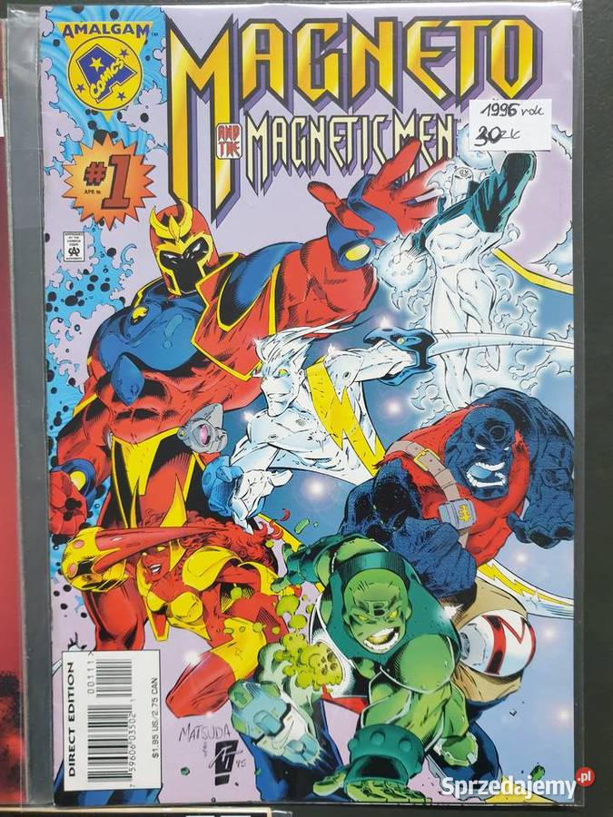 Magneto 3 komiksy Marvel USA Amerykańskie Gdynia sprzedam