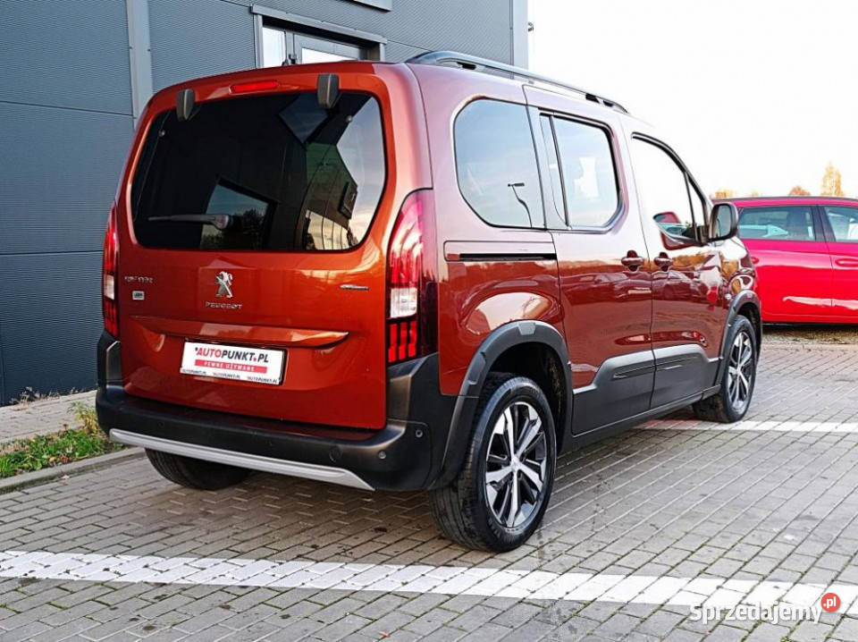 Peugeot Rifter 2020r SalonPL BLIS ACC Kam360 Rifter małopolskie Kraków