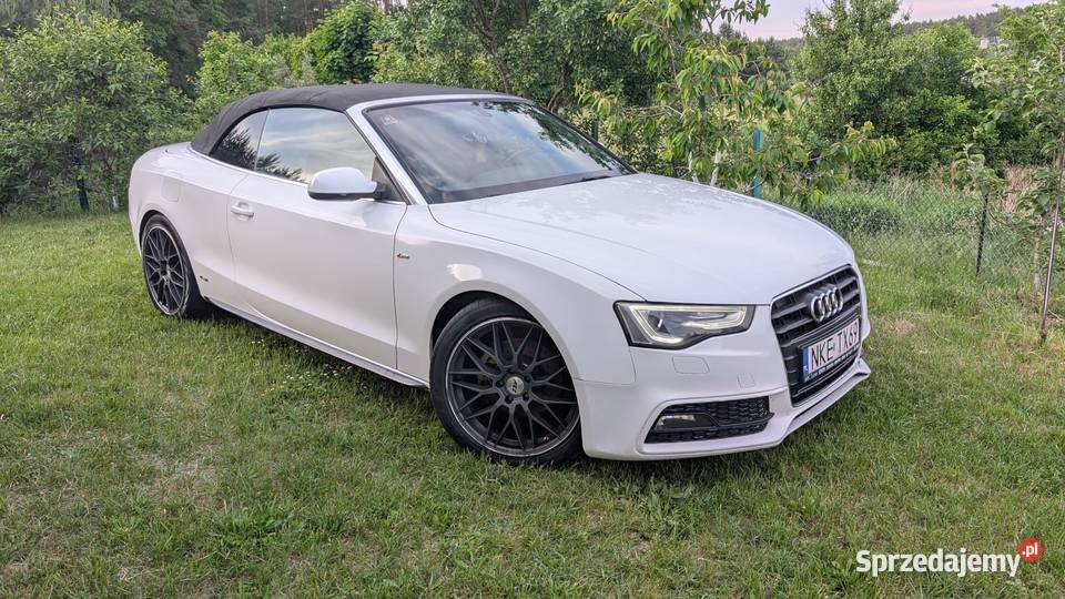 Audi A 5 cabrio SLine doinwestowana ZAMIANA NA Szczytno