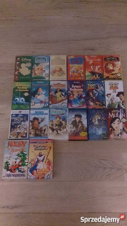 KASETY VHS BAJKI DZIECI KOLEKCJONERZY RETRO mazowieckie Warszawa sprzedam