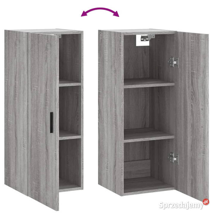 Szafka wisząca szary dąb sonoma 345x34x90 Pozostałe Warszawa