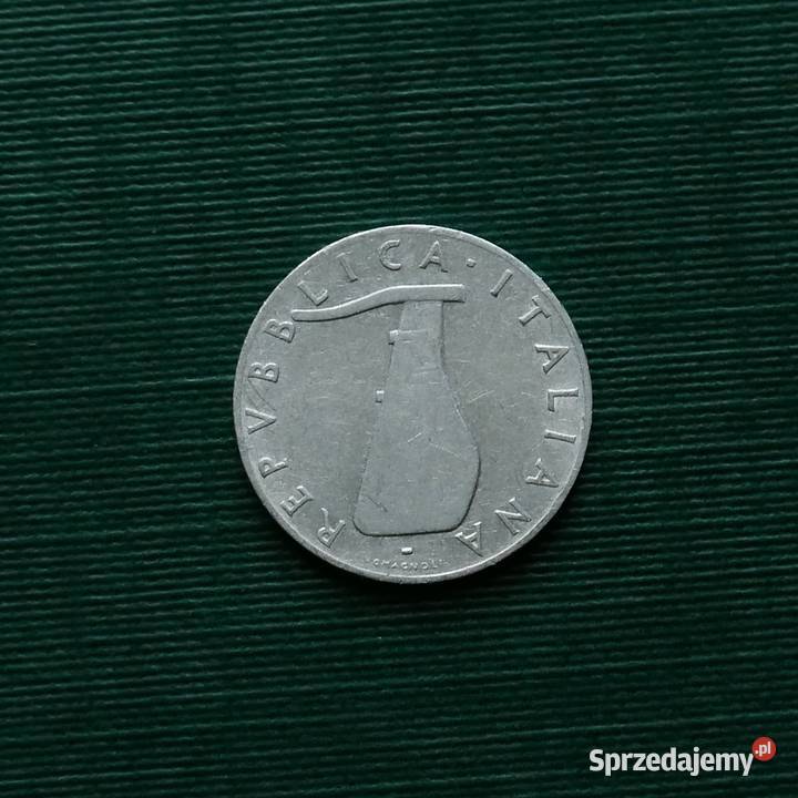 WŁOCHY 5 lirów 1954r Gliwice