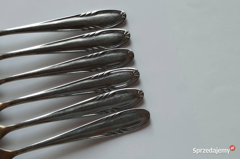 Widelce obiadowe 2 KŁOS Gerlach sztućce PRL Dąbrowa Górnicza
