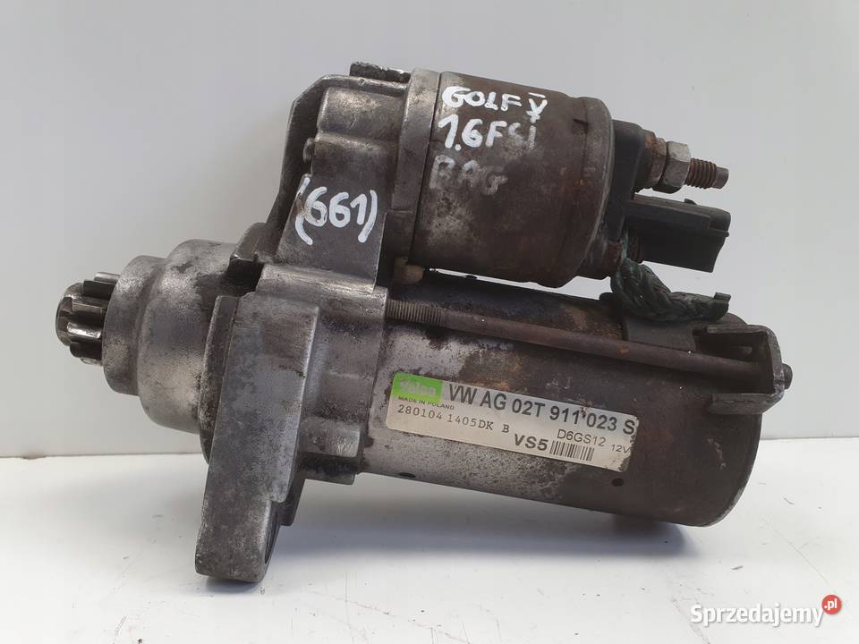 ROZRUSZNIK Vw Golf V 16 FSI ROZRUSZNIK valeo Rudka