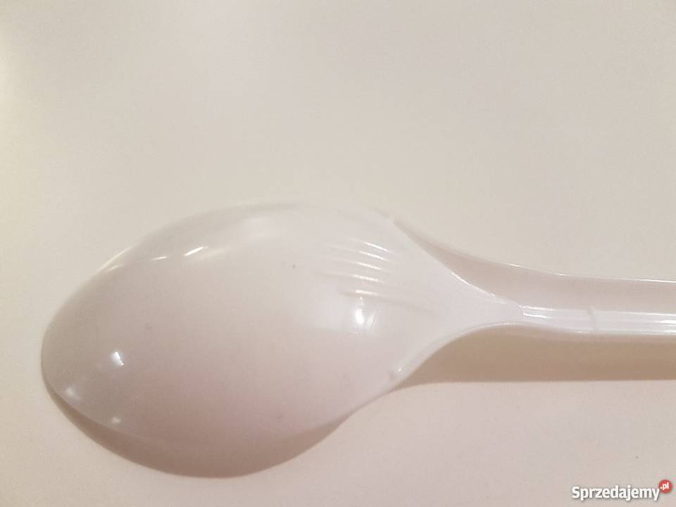 ŁYŻKA SMART PACK BIAŁA SZTAPLOWANA 100 SZTUK Lublin sprzedam