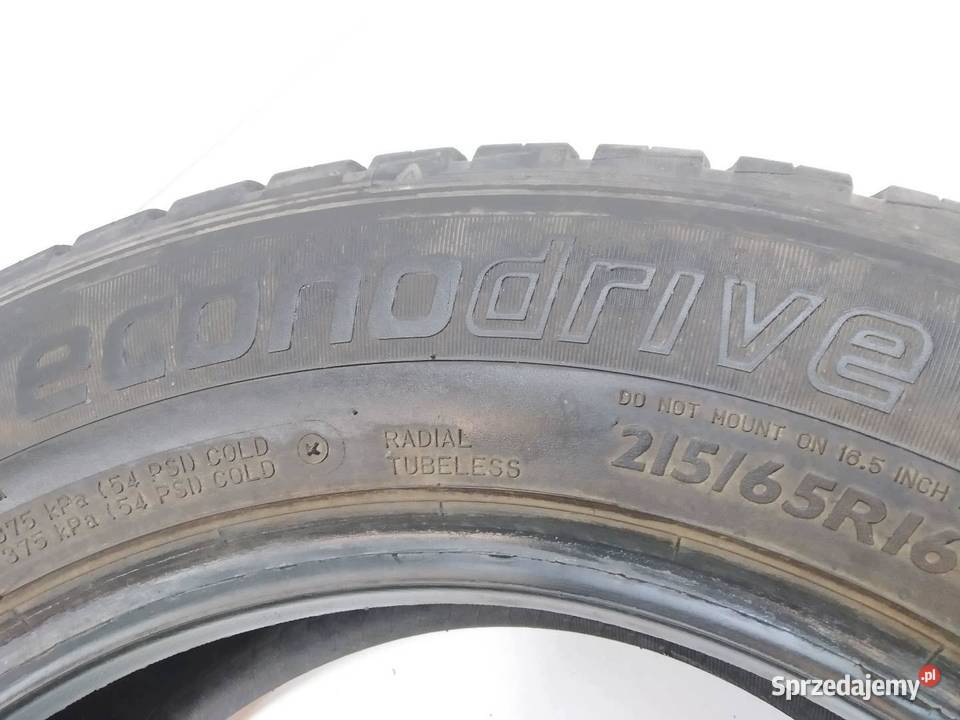 2x OPONA LETNIA DUNLOP ECONODRIVE 21565R16C 4321