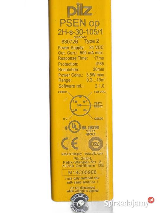 Pilz PSEN op2Hs301051 630726 Receiver Warszawa