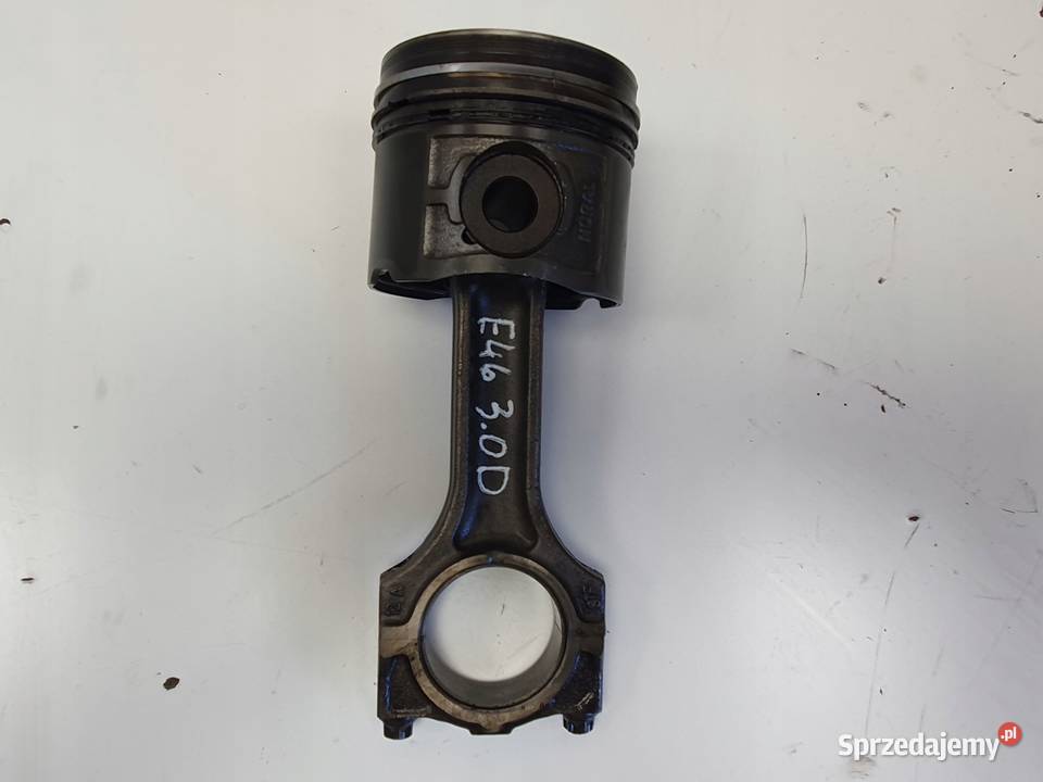 BMW E46 E39 30 D TŁOK KORBOWÓD Blok silnika Rudka