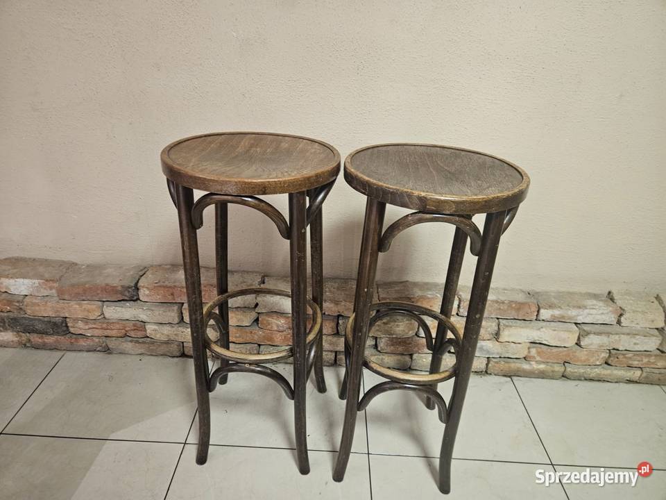 Hoker barowy THONET ORYGNALNIE GIĘTE DREWNO 2 Hokery śląskie Pszczyna