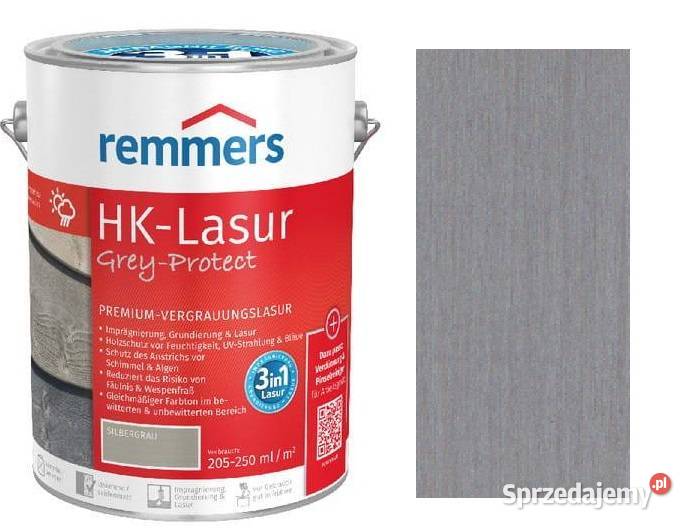 Farba do drewna HKLASUR GREYPROTECT REMMERS Mrągowo