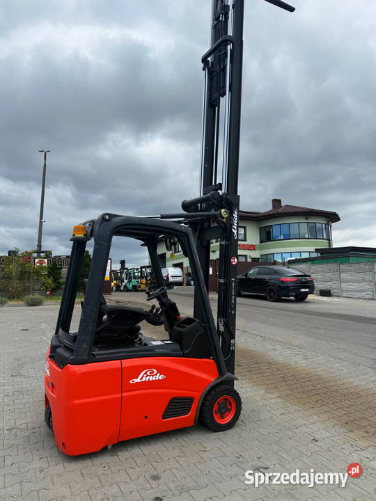 wózek widłowy elektryczny LINDE E16C Triplex